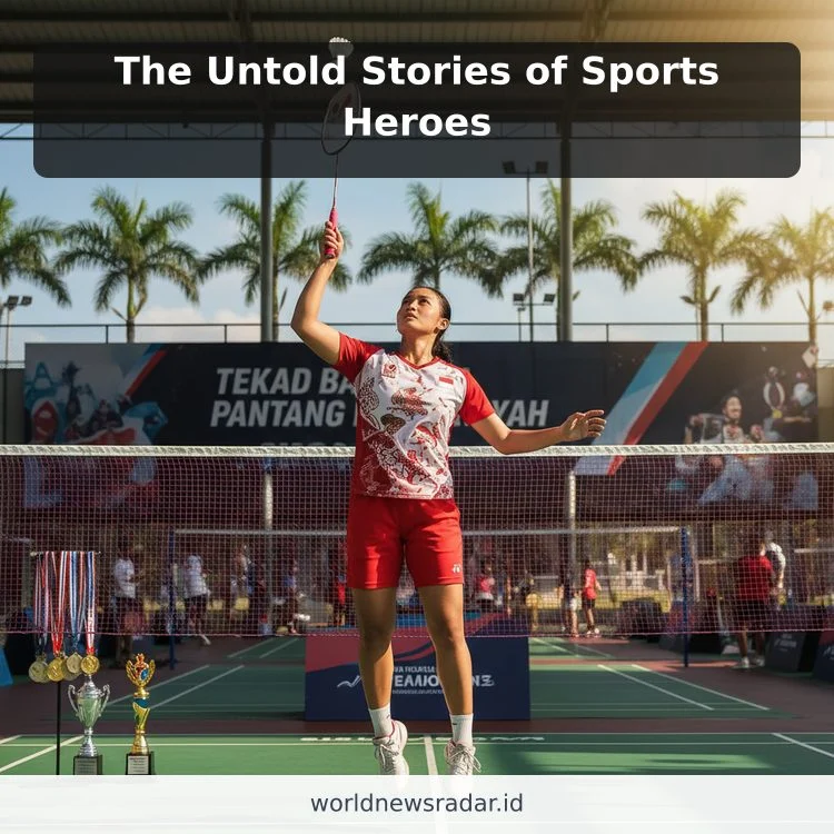 The Untold Stories of Sports Heroes ilustrasi