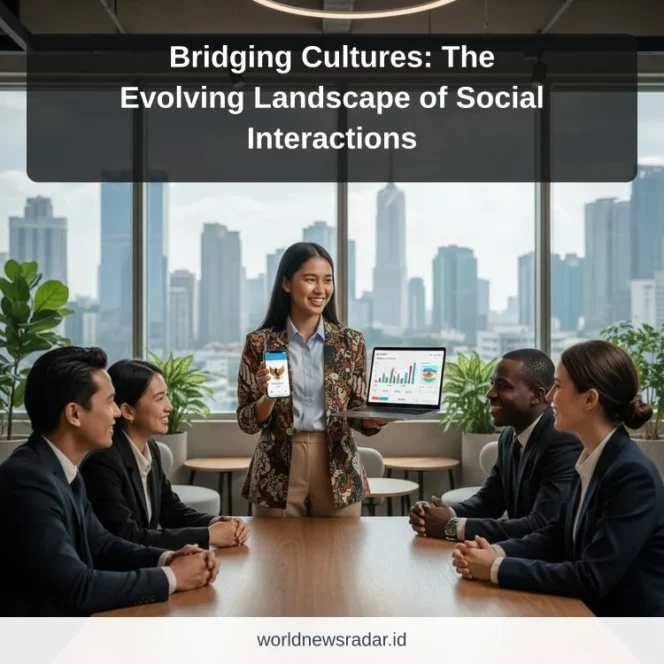
					Bridging Cultures: The Evolving Landscape of Social Interactions