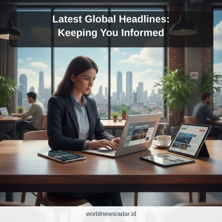 Latest Global Headlines: Keeping You Informed ilustrasi