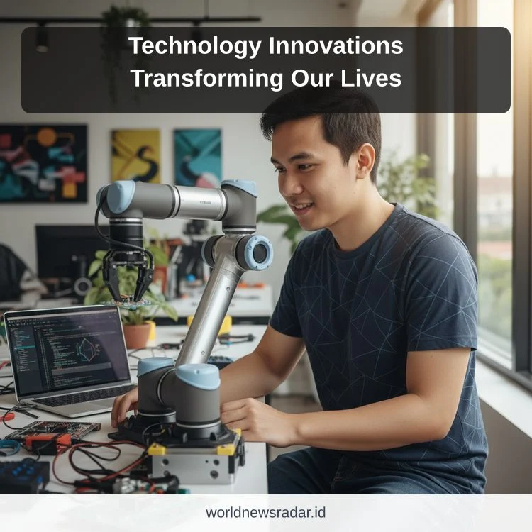 Technology Innovations Transforming Our Lives ilustrasi