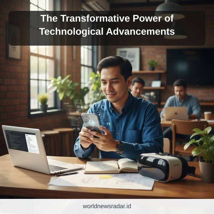 The Transformative Power of Technological Advancements ilustrasi