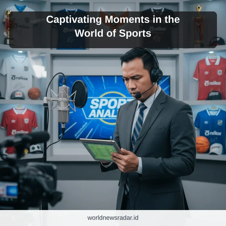 Captivating Moments in the World of Sports ilustrasi