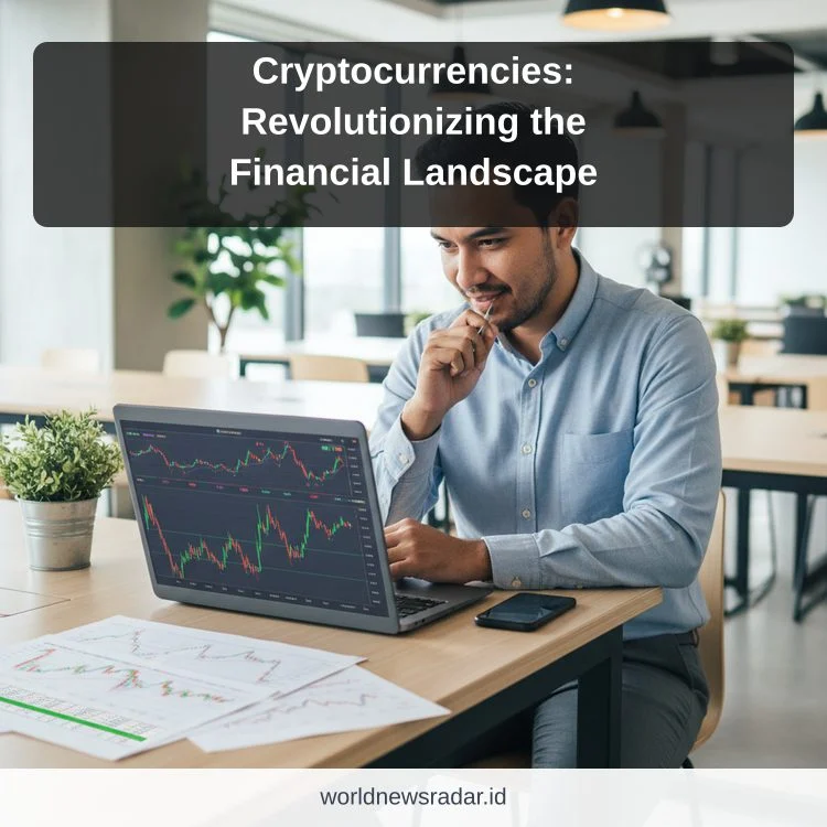 Cryptocurrencies: Revolutionizing the Financial Landscape ilustrasi