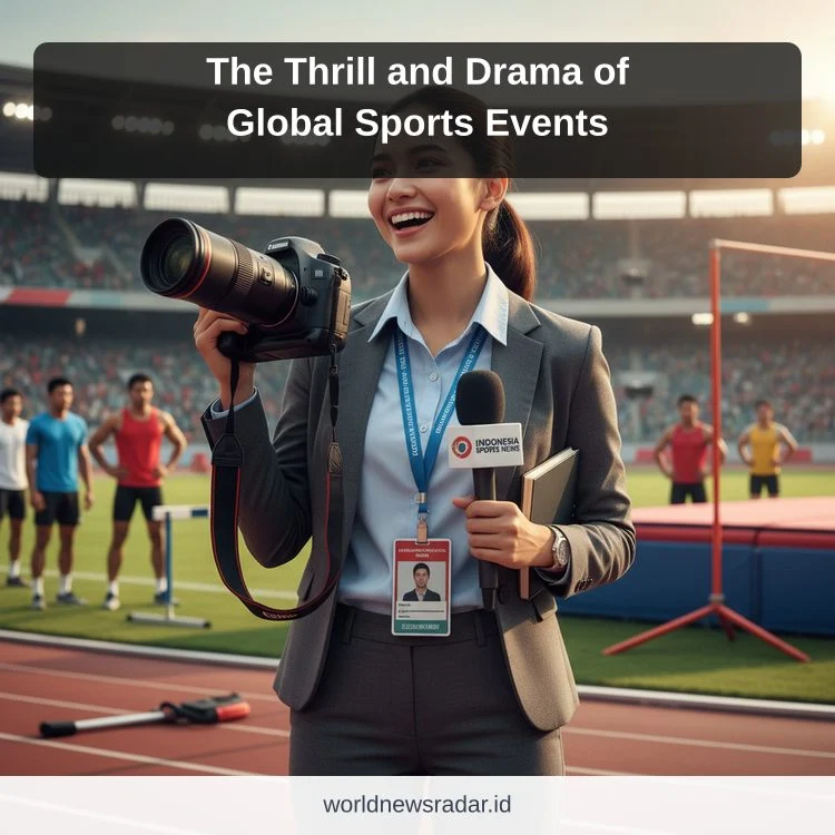 The Thrill and Drama of Global Sports Events ilustrasi
