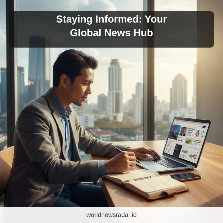 Ilustrasi world news - Staying Informed: Your Global News Hub